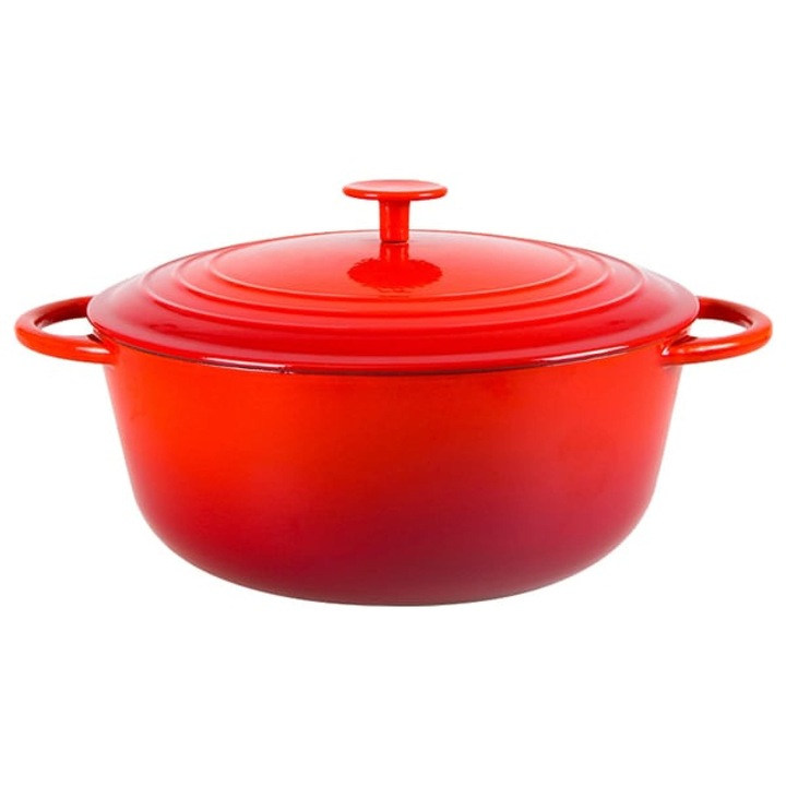 Vas cu capac 3.6 L, fonta 31x24x11.6 cm