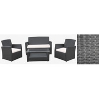 set mobilier terasagradina kalina teresina din ratan 4 piese masa  canapea si 2 fotolii culoare cafea imagen 15_0_
0