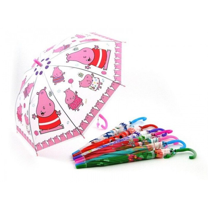 Автоматичен чадър за деца, ADAR, 77 см, многоцветен, 86x653 мм