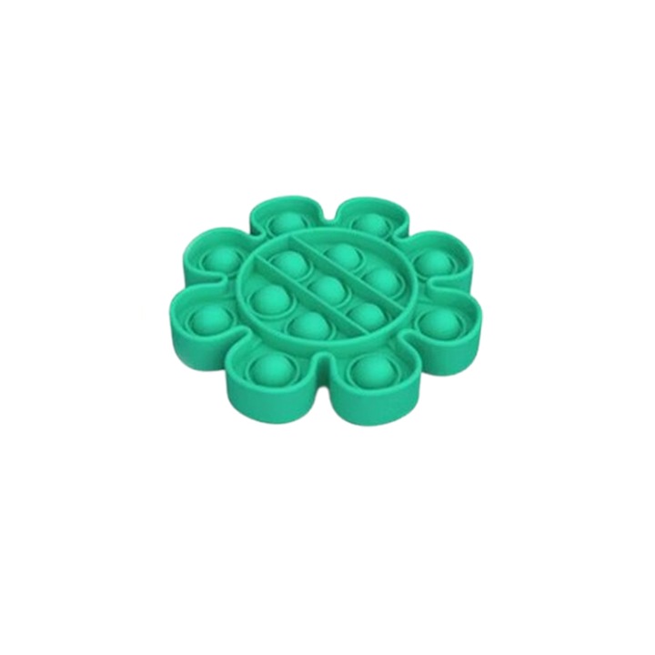 Érzékszervi antistressz játék, POP IT Midex 600513V, zöld