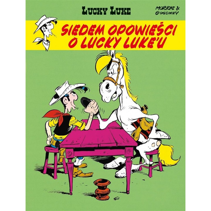 Lucky Luke. Siedem opowiesci, Rene Goscinny, Morris, 2024