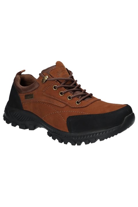 Pantofi Barbati, American Club, Cy12524, Piele Naturala, Siret, Maro 45