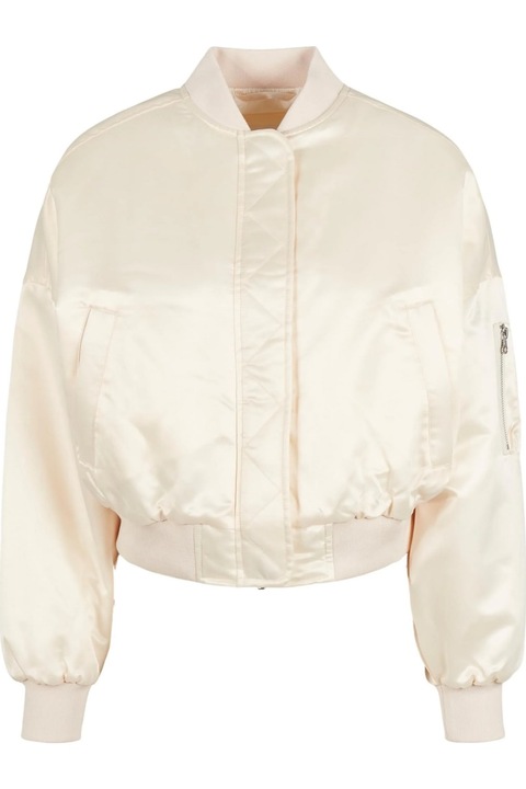 Дамско яке с бял пясък, Светло бежово