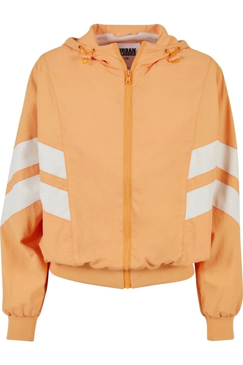 Дамско яке Urban Classics, бледооранжево/бял пясък, Бледооранжев