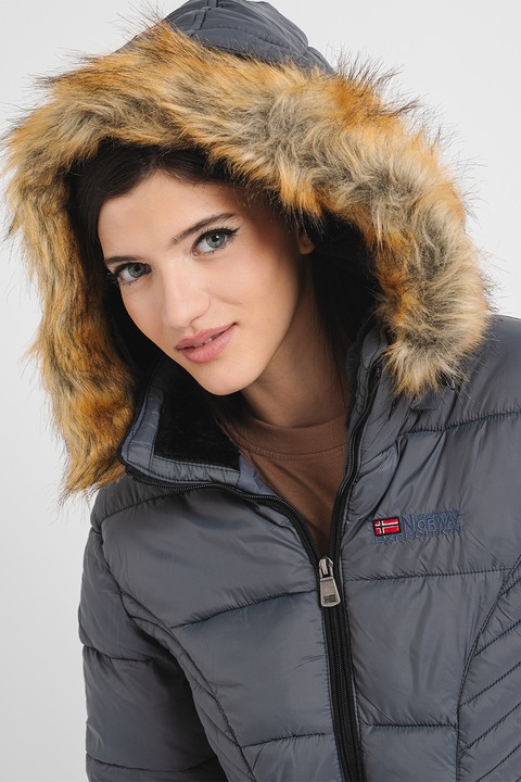 Geographical Norway, Geaca cu aspect matlasat Abeille, Gri cenusiu, M