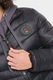 Geographical Norway, Зимно яке Bartine с олекотена вата, Черен, 2XL