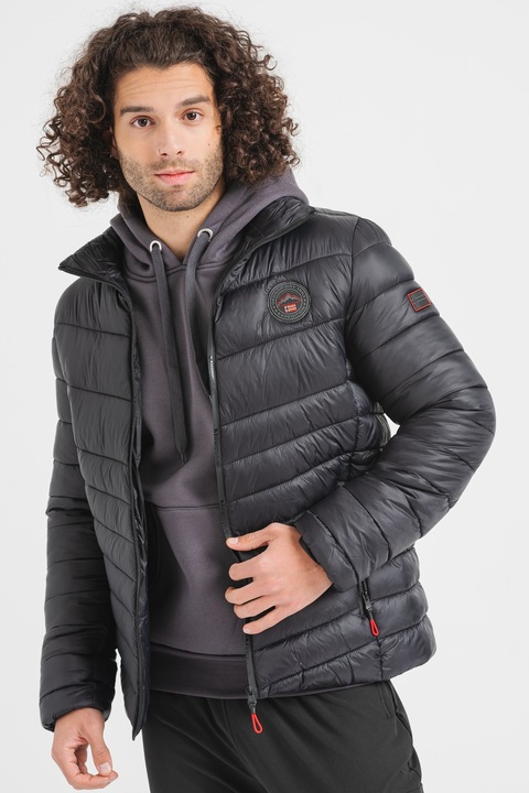 Geographical Norway, Зимно яке Bartine с олекотена вата, Черен, 2XL