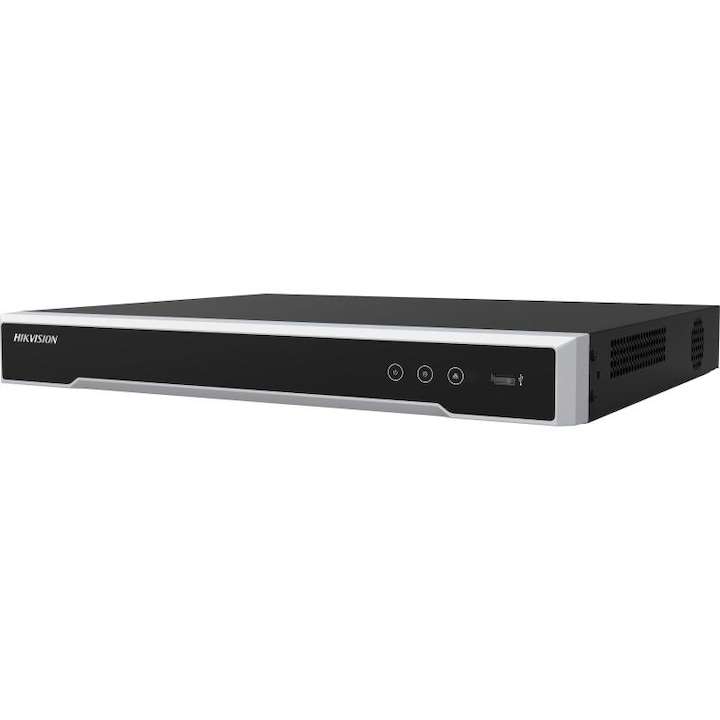 Hikvision 16-ΠΊΠ°Π½Π°Π»Π΅Π½ NVR DS-7616NI-M2, 2-ch@32 MP (30 fps)+2-ch@ 8MP (30fps)/10-ch@8 MP (30 fps)/20-ch@4 MP (30 fps )/40-ch@1080p (30 fps), ΠΈΠ·Ρ
ΠΎΠ΄ΠΈ: HDMI/VGA, BNC, H.265+/H.265/H.264+/H.264, 2x SATA max 16TB, ΠΌΠΎΡΠ½ΠΎΡΡ: 12 VDC, 3.33 A, ΡΠ°Π·ΠΌΠ΅ΡΠΈ: 385Γ315Γ