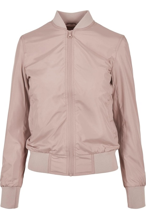 Urban Classics női kabát, Twilight Rose, Melange halvány rózsaszín