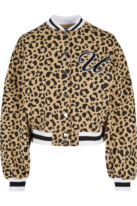 Дамско яке Urban Classics, Union Beige/Black, Бежов