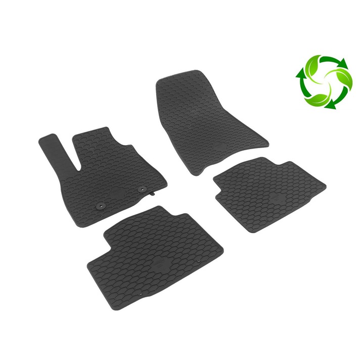 Set 4 covorase cauciuc Dacia Duster III TCe 2024-prezent, Gumarny Zubri