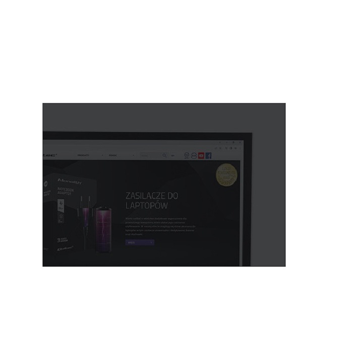 Filtru de Confidentialitate Premium Qoltec GDPR 23.8 inch 16:9 Protectie Avansata a Datelor Tehnologie Microjaluzie Strat Antireflexie Protectie Ochi Montare Usoara Confidentialitate Maxima pentru Birou si Acasa