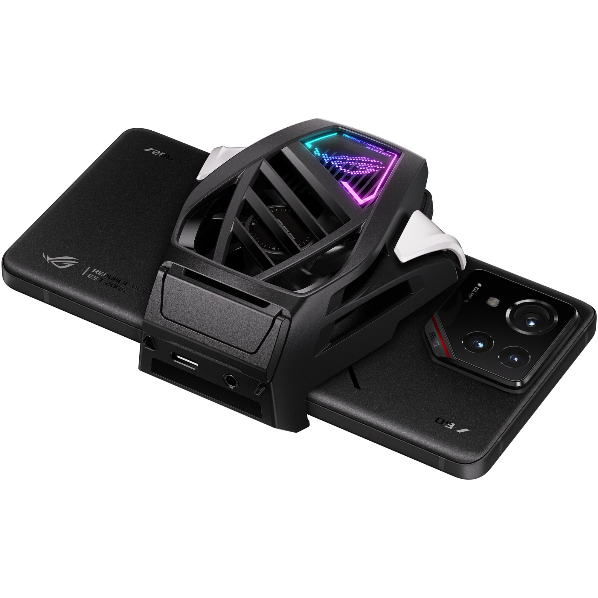 スマホアクセサリー ASUS AeroActive Cooler X ROG Cooler telefon ASUS AeroActive Cooler X Pro pentru Seria ROG Phone