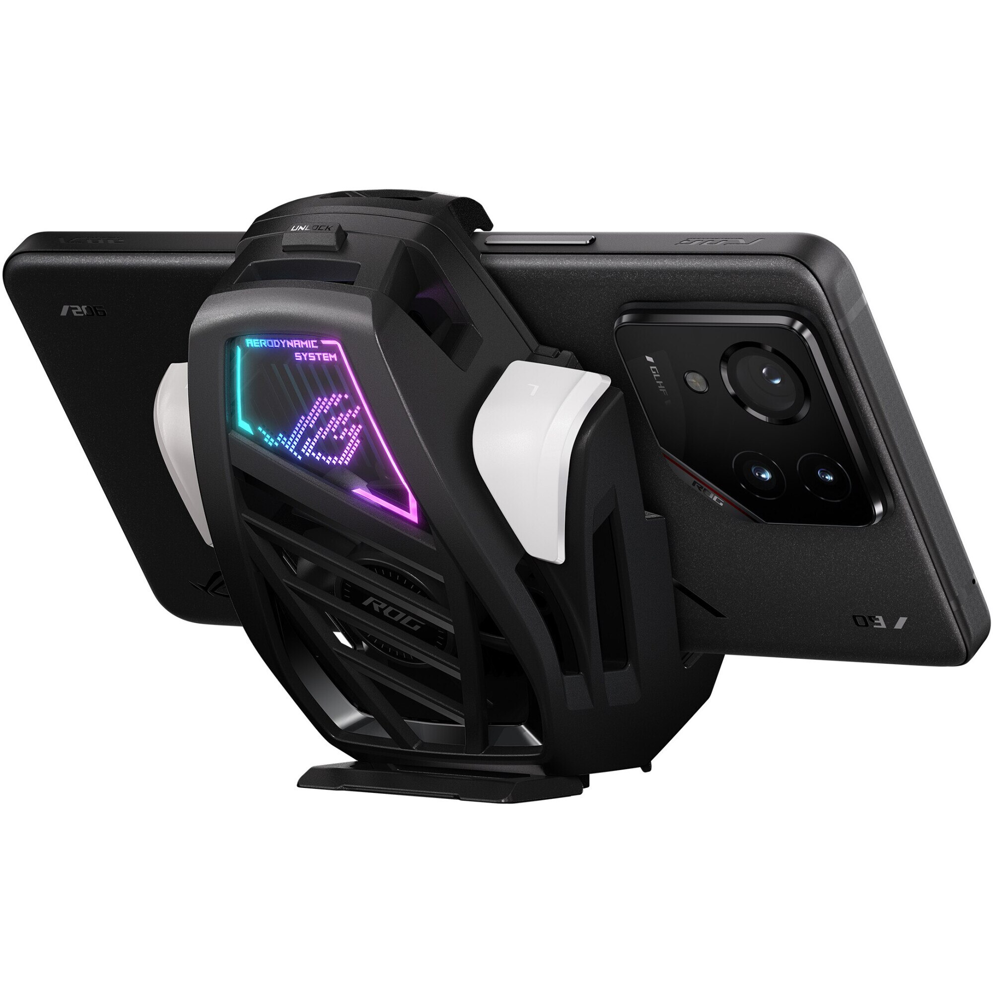 AERODACTIVE COOLER X ブラック Cooler telefon ASUS AeroActive Cooler X Pro pentru Seria ROG Phone