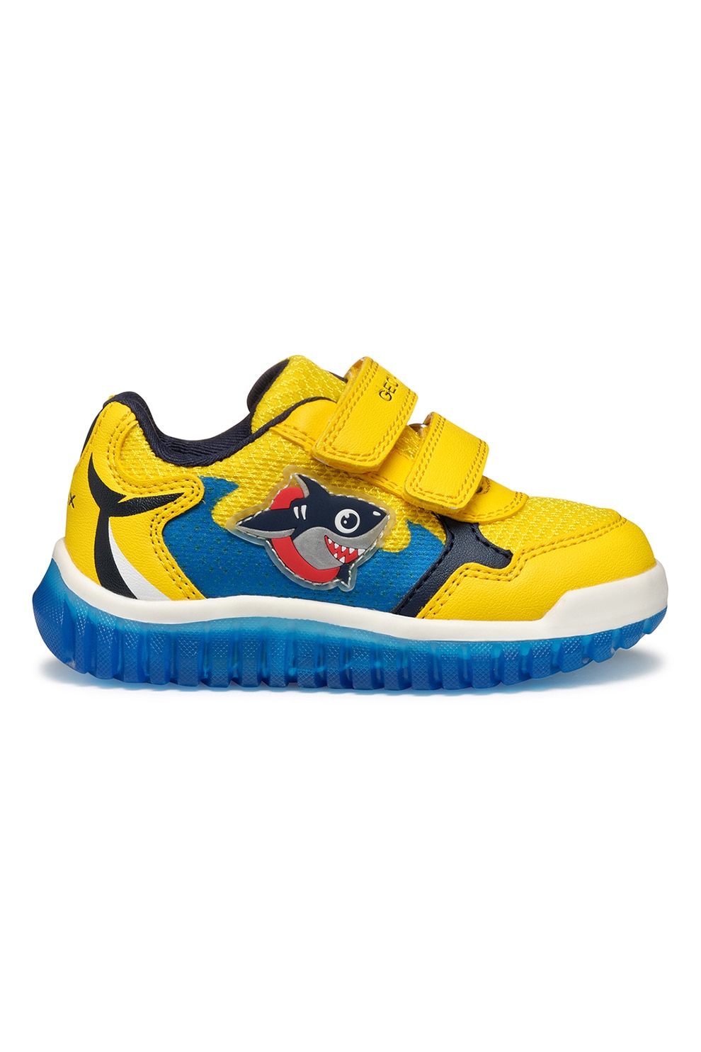 Geox, Pantofi sport cu LED-uri si detaliu pikachu J Shuttle