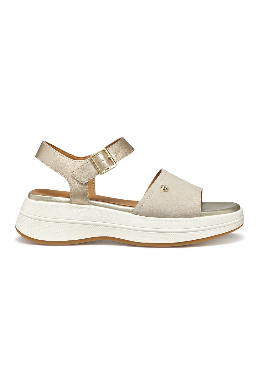 DOGO SHOES, Sandale din piele ecologica Abstract Outline, Negru