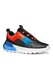 Geox, Pantofi sport slip-on cu LED-uri, Negru, Rosu vermillion, Albastru, 34 EU