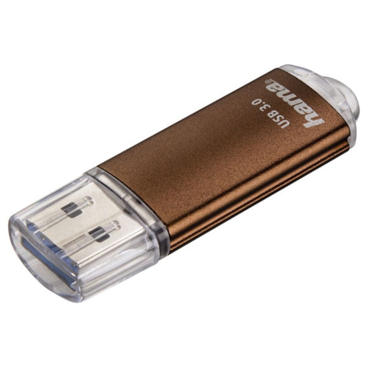 Memorie USB Hama Laeta 64 GB USB 3.0, Maro