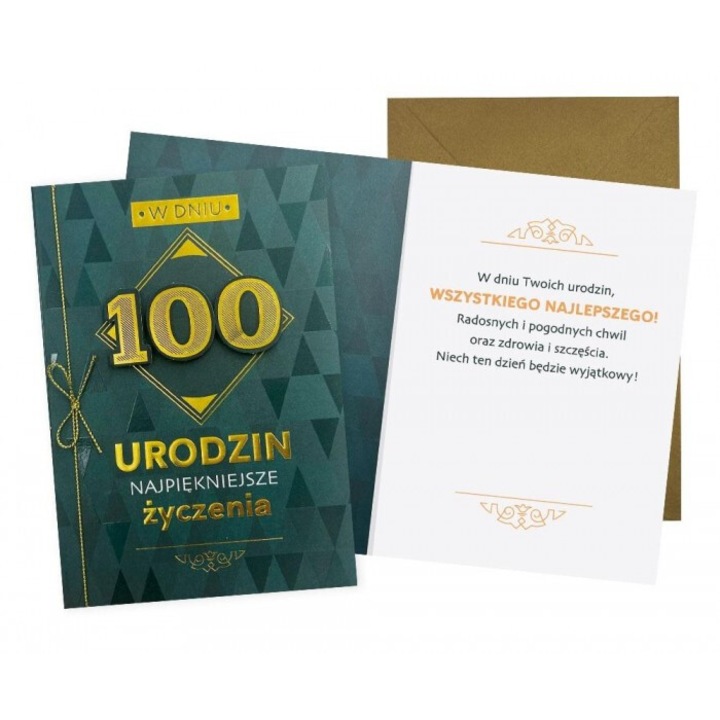 Abonament B6 pentru 100 de ani pentru barbati KUKARTKA