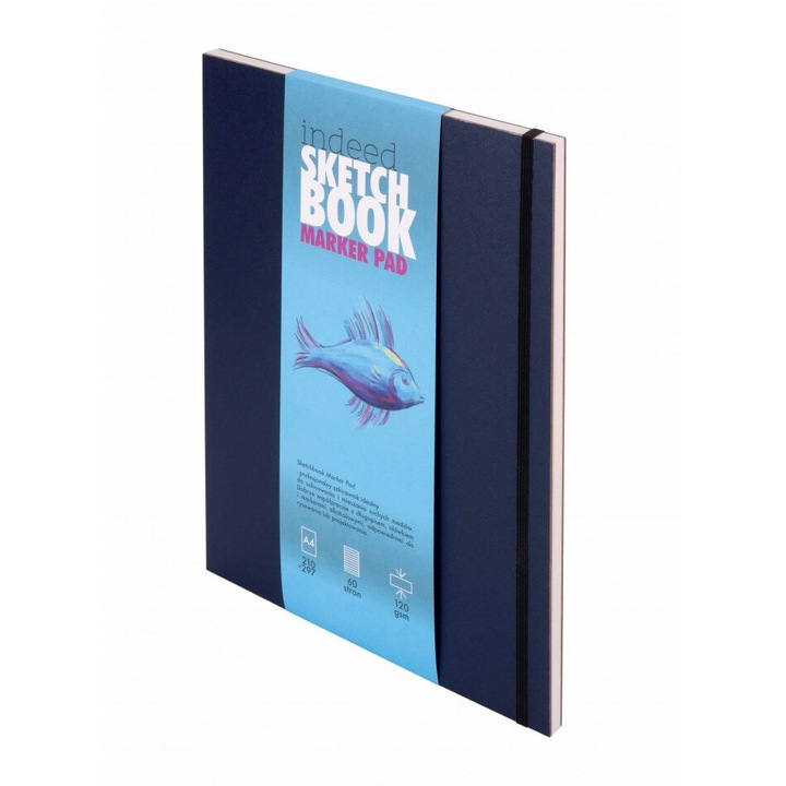 Vázlatfüzet A4 Antra, 60 oldal, 120 g/m2, 210x297 mm