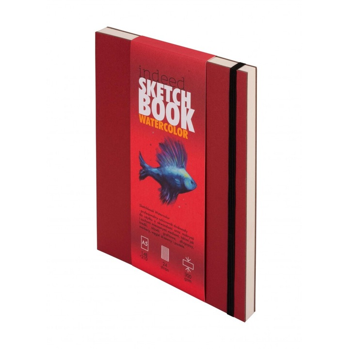 Szkicownik A5 Antra, 24 pagini, 300 gsm, 148x210mm