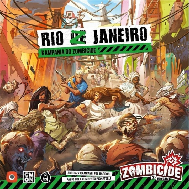 Zombicide 2ed: Рио де Жанейро, Portal Games, комплект, 312x312мм