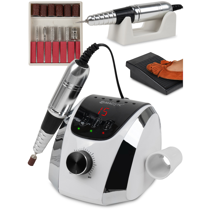 Π€ΡΠ΅Π·Π° Π·Π° Π½ΠΎΠΊΡΠΈ, MalTec, 68W, 35000 RPM, ΠΊΠΎΠΌΠΏΠ»Π΅ΠΊΡ 12 ΡΡΠ΅Π·ΠΈ, Π±ΡΠ»Π°