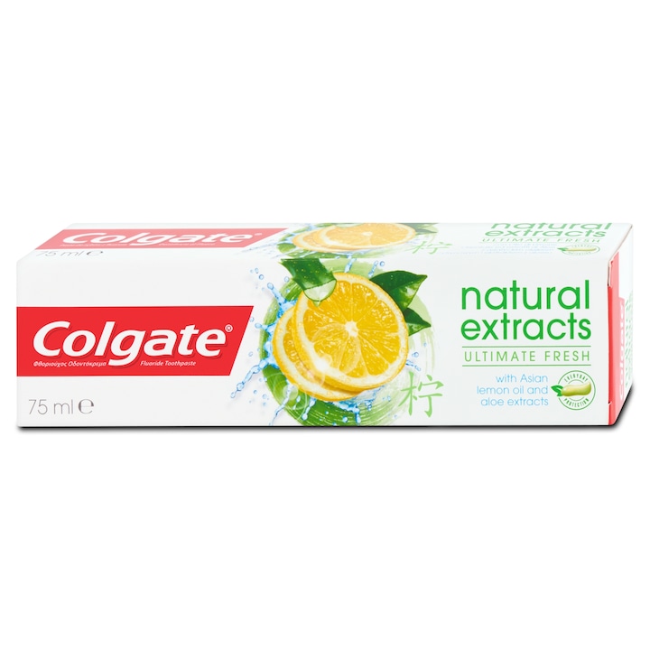 Colgate Natural Lemon ultimate fresh, fogkrém, 75ml