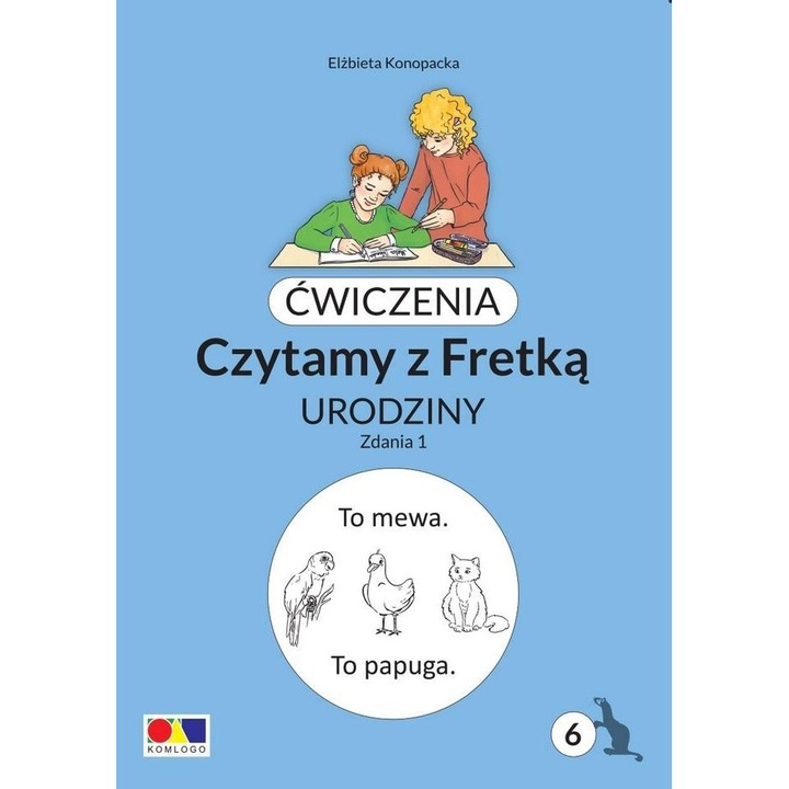 Cwiczenia. Czytamy z Fretka, Elzbieta Konopacka, Komlogo, editie in poloneza
