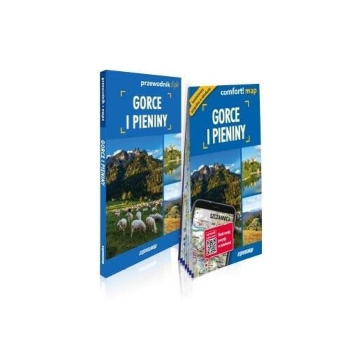 Gorce i Pieniny light: przewodnik + mapa, ExpressMap, 132 pagini, 224x129mm, brosat, 2024