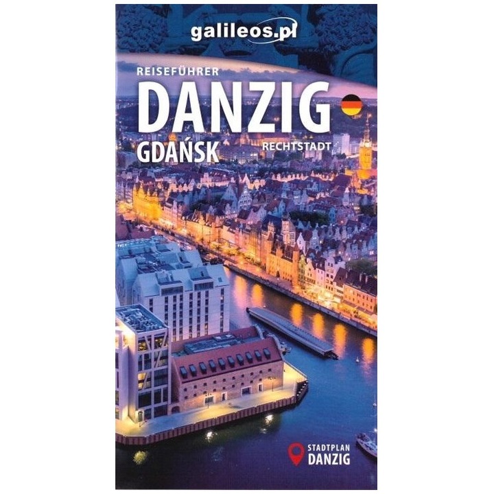 Przewodnik - Gdańsk, Plan, 48 pagini, brosat, 195x114 mm, 2024