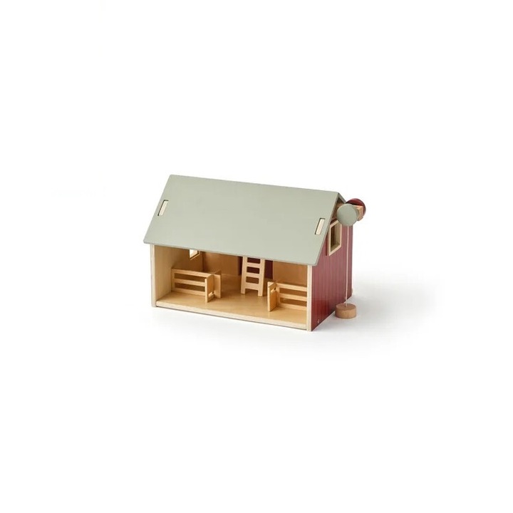 Fából készült tanya gyerekeknek, Kid's Concept, 33,5x19x20 cm, 2 év+