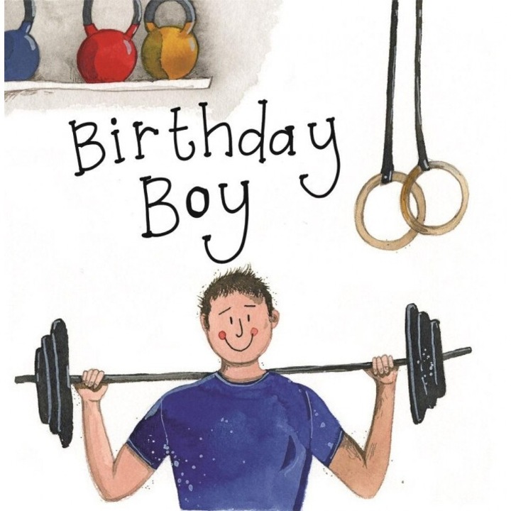 Felicitare Urodziny S494, Alex Clark, 168x176mm