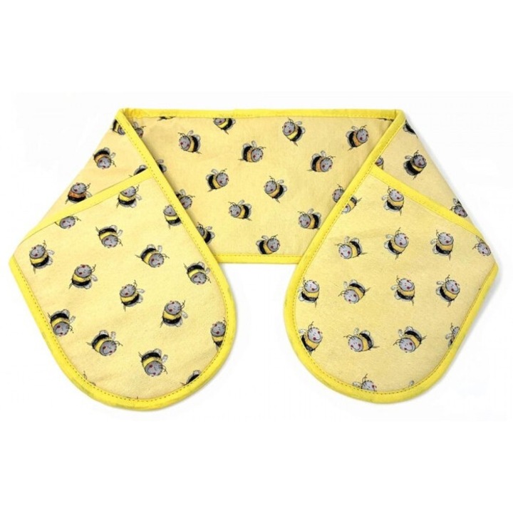 Konyhai kesztyű, Alex Clark, pamut, sárga