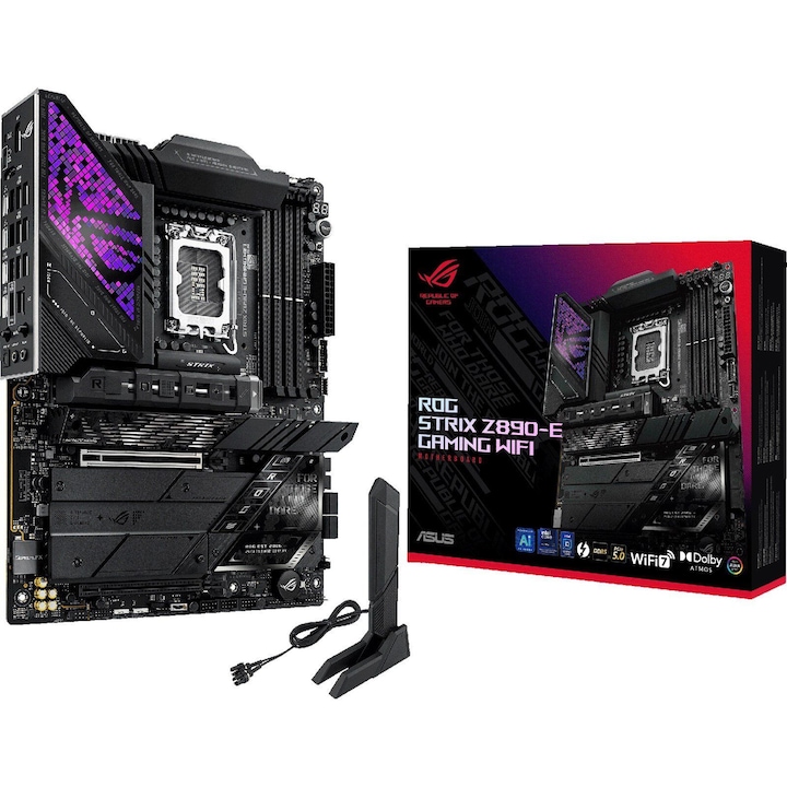 ΠΡΠ½Π½Π° ΠΏΠ»Π°ΡΠΊΠ° ASUS ROG STRIX Z890-E GAMING WIFI LGA1851 DDR5 ATX MB 90MB1IM0-M0EAY0