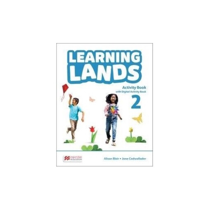 Learning Lands 2, Macmillan, carte de activitati + carte digitala, 128 pagini, 275x223mm, 2024