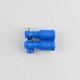 Kit conectori terminali izolati, JZRO, 200 bucati, albastru, 1.5-2.5mm, 15A