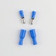 Kit conectori terminali izolati, JZRO, 200 bucati, albastru, 1.5-2.5mm, 15A