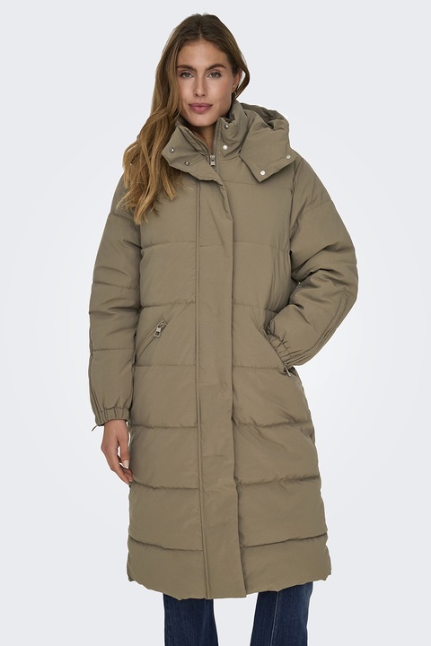 JdY, Geaca cu vatelina si gluga Flotte, Kaki