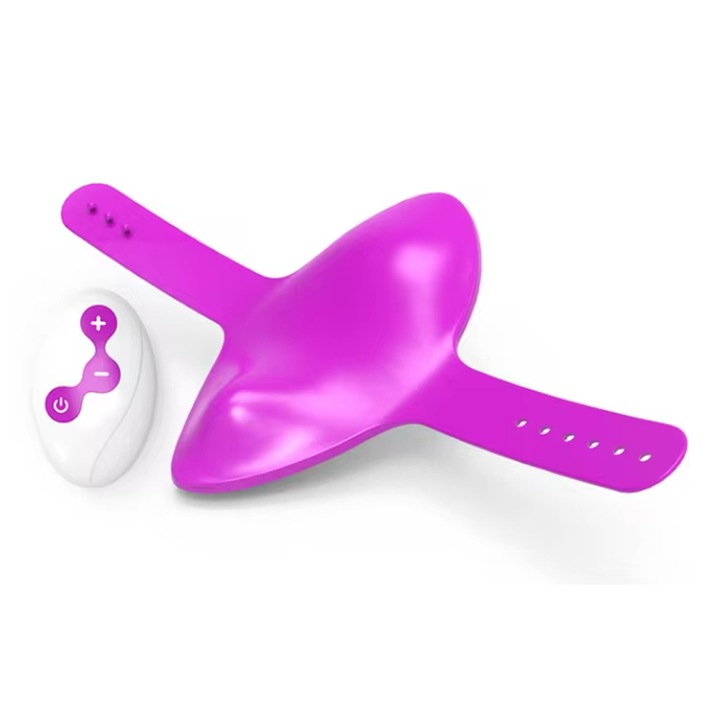 Mimimo vibrátor, 16,5 cm, 10 sebesség, szilikon, lila