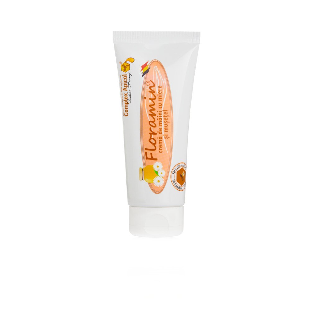 Crema de maini, Floramin, cu miere si musetel