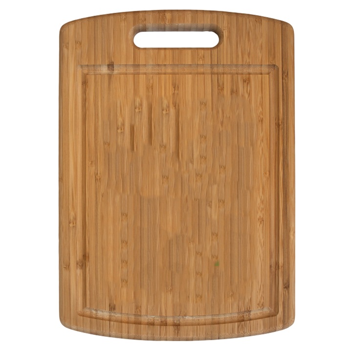 Дъска HORECANO, бамбукова с борд, 15.9x23.8xh1.5cm