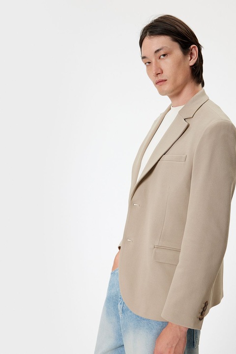 KOTON, Sacou cu buzunare cu clapa, Bej