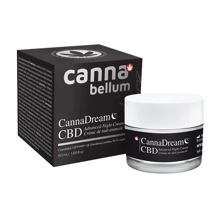 CBD arckrém, Cannabellum, éjszakai, kender kivonattal, 50 ml