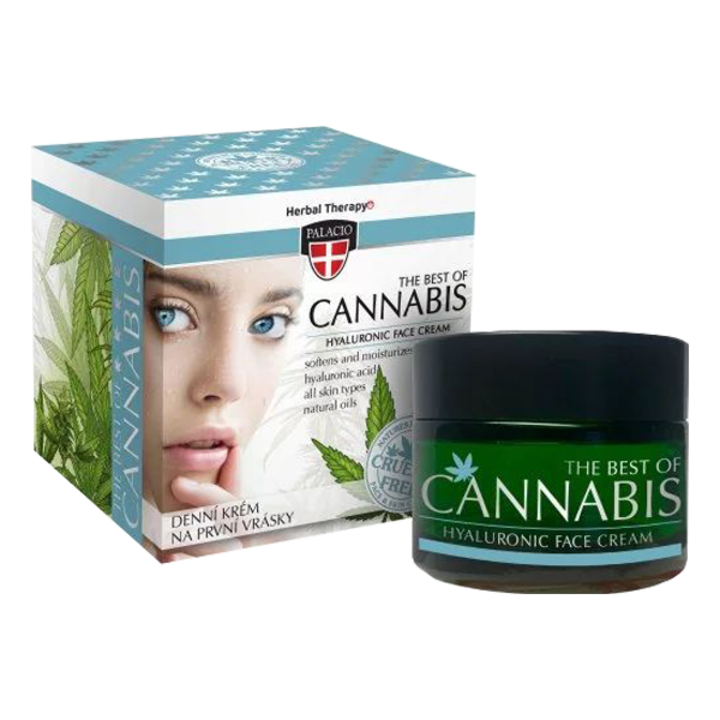 CBD arckrém, Palacio, hialuronsavval, 50 ml