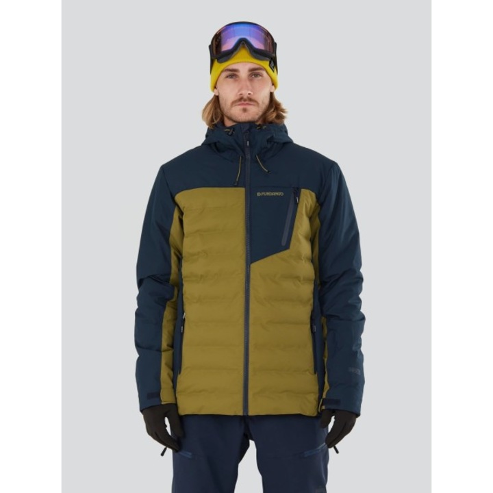 Geaca ski sau snowboard FUNDANGO Fairfield Padded Jacket, Barbati, Albastru inchis