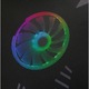 Геймърски стол Huzaro Combat 7.6 LED RGB, Мрежест материал, с регулируеми подлакътници, 140 кг, Черен