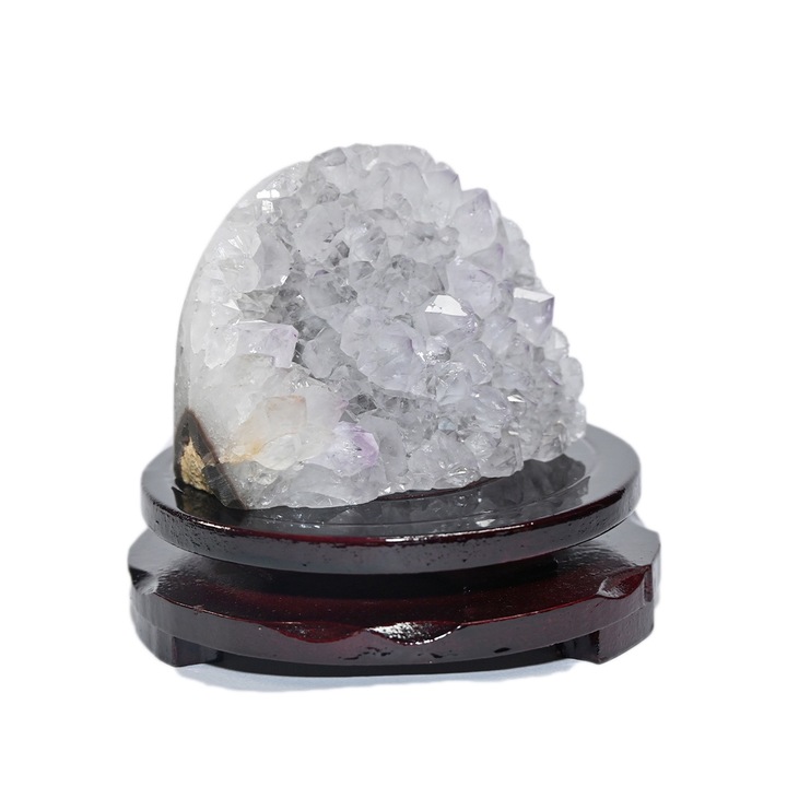Cristale albe, decoratiuni din cristale albe, pietre brute din cristale albe, 507g,7cm, OEMG