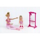 Set de papusi balerine Anlily, roz, 30x12cm