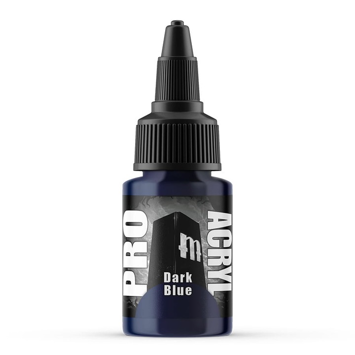 MPA-034 Dark Blue Pro Acryl festék, Monument Hobbies, 22 ml